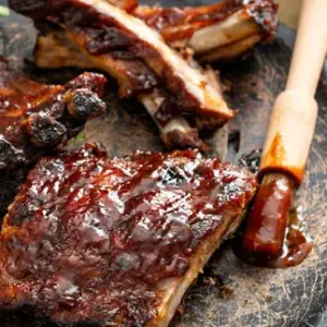 Costolette di maiale alla brace